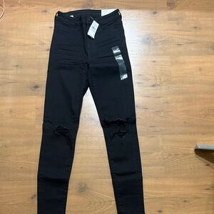 American Eagle Outfitters Black Skinny Jeans